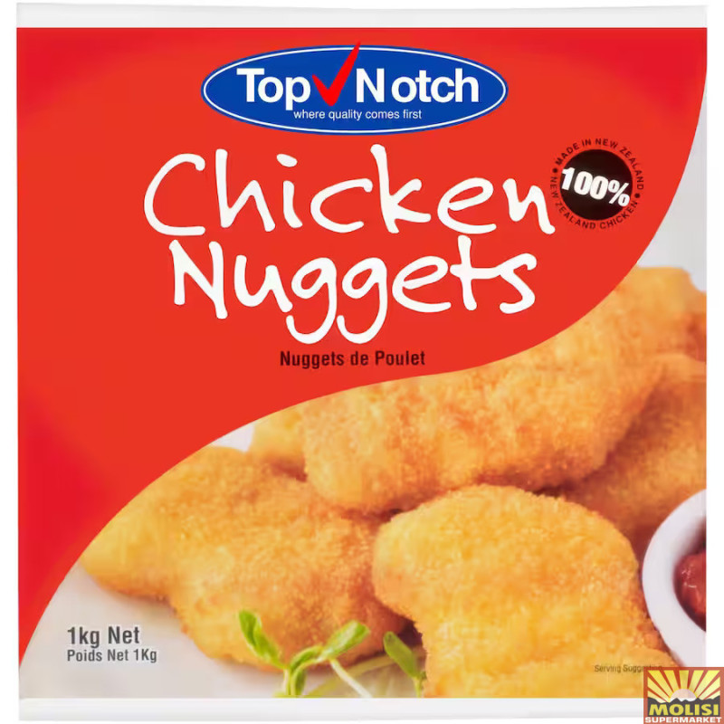 Top Notch Chicken Nuggets 1kg Molisi Supermarket